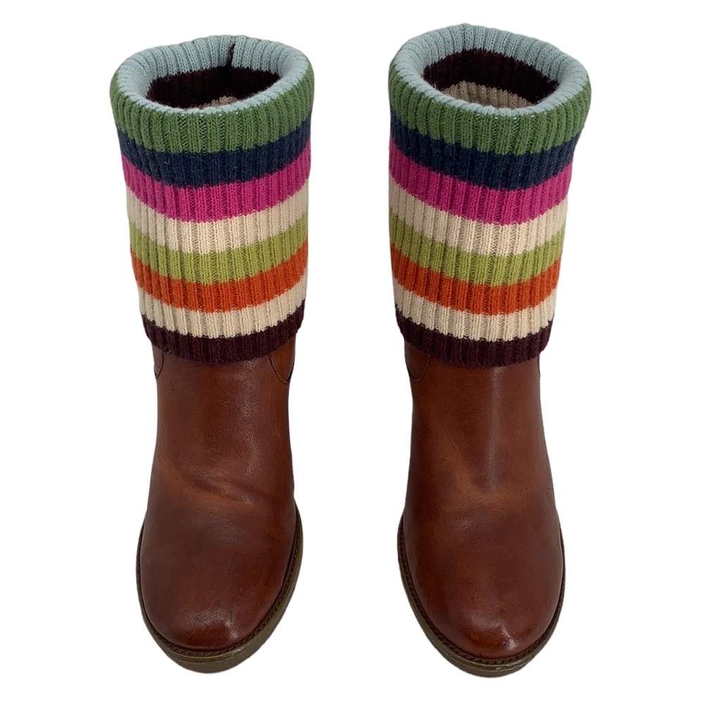 Vintage Coach Sock Boots. Sz9 - Picture 10 of 11